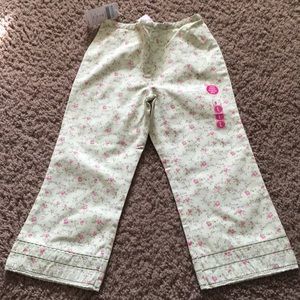 NWTs Beautiful Vintage Gymboree Spring Blossoms pants Sz L-5